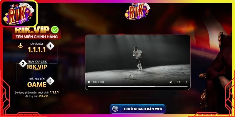 Truy cập đúng trang chính thức