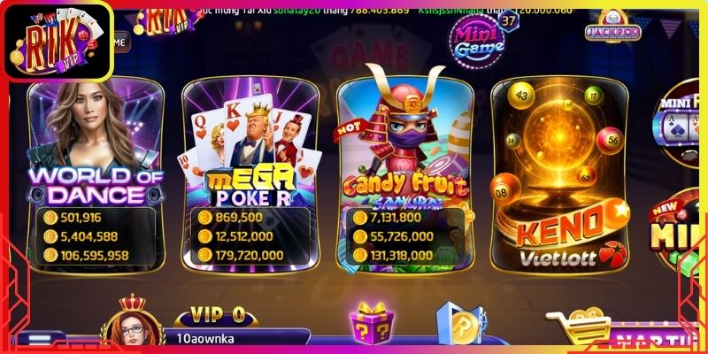 Giới thiệu về cổng game Rikvip
