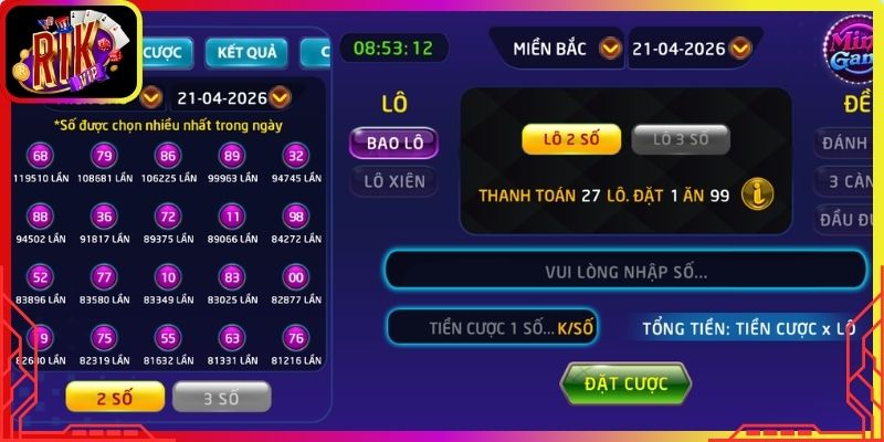 Quy tắc vận hành trong xổ số Rikvip